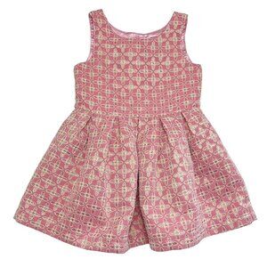 Kapital K Pink & Orange Metallic Party Dress